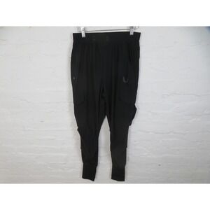 ASRV Tetra Lite Cargo Jogger Pants Mens Small Black Nylon Pockets Athletic Gym